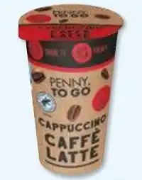 Penny Market Kávový nápoj penny to go nabídka