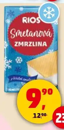 Penny Market Smetanová zmrzlina v oplatce rios nabídka