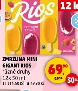 Penny Market Zmrzlina mini gigant rios nabídka