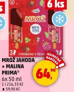 Penny Market Mrož jahoda + malina prima nabídka