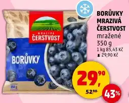 Penny Market Borůvky mrazivá čerstvost nabídka