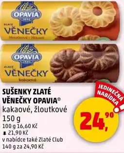Penny Market Sušenky zlaté věnečky opavia nabídka