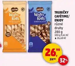 Penny Market Trubičky cafétime/ enjoy nabídka