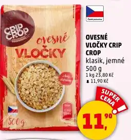 Penny Market Ovesné vločky crip crop klasik, jemné nabídka