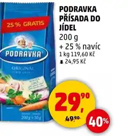 Penny Market Podravka přísada do jídel nabídka