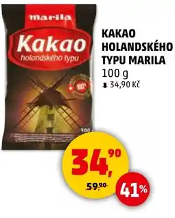 Penny Market Kakao holandského typu marila nabídka
