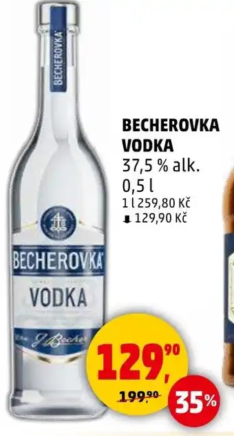 Penny Market Becherovka vodka nabídka