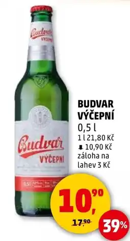 Penny Market Budvar výčepní nabídka