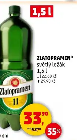 Penny Market Zlatopramen světlý ležák nabídka