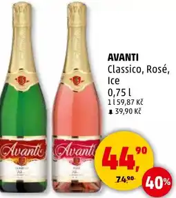 Penny Market AVANTI Classico, Rosé, Ice nabídka