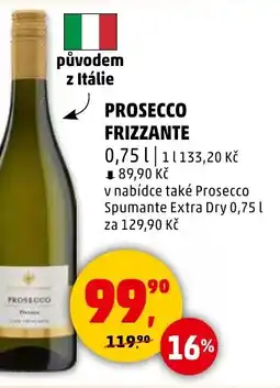 Penny Market Prosecco frizzante nabídka