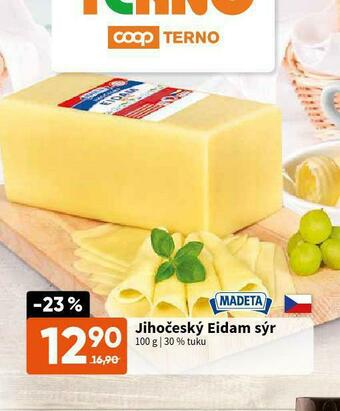 Terno Jihočeský eidam sýr nabídka