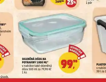 Penny Market Skleněná dóza na potraviny nabídka