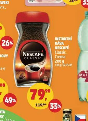 Penny Market Nescafé instantní káva nabídka