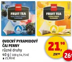 Penny Market Ovocný pyramidový čaj penny nabídka