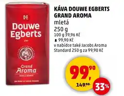 Penny Market Káva douwe egberts grand aroma mletá nabídka