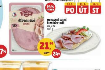 Penny Market Moravské uzené nabídka