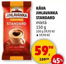 Penny Market Káva jihlavanka standard nabídka