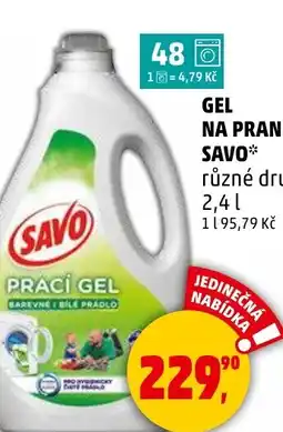 Penny Market Gel na praní savo nabídka