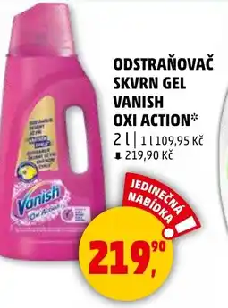 Penny Market Odstraňovač skvrn gel vanish oxi action nabídka