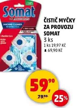 Penny Market Čistič myčky za provozu somat nabídka