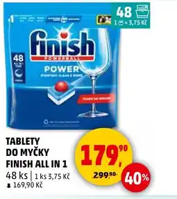 Penny Market Tablety do myčky finish all in 1 nabídka