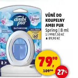 Penny Market Vůně do koupelny ambi pur nabídka