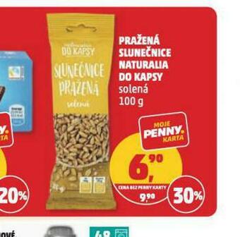 Penny Market Pražená slunečnice naturalia do kapsy nabídka