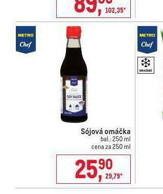 Makro Sójová omáčka nabídka