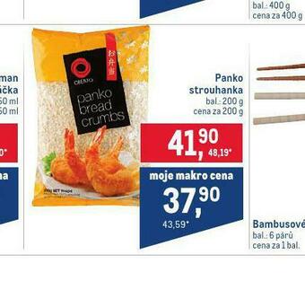 Makro Panko strouhanka nabídka