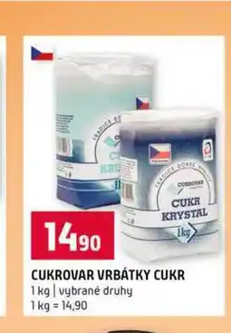 Terno CUKROVAR VRBÁTKY CUKR 1 kg vybrané druhy nabídka