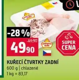 Terno KUŘECÍ ČTVRTKY ZADNÍ 600 g chlazené nabídka