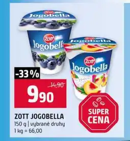 Terno ZOTT JOGOBELLA 150 g vybrané druhy nabídka