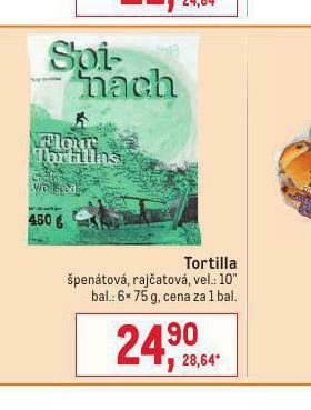 Makro Tortilla nabídka