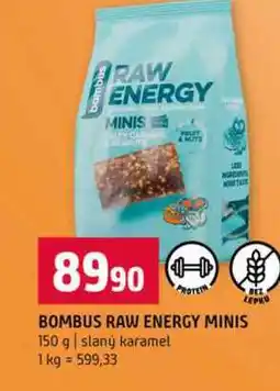 Terno BOMBUS RAW ENERGY MINIS 150 g slaný karamel nabídka