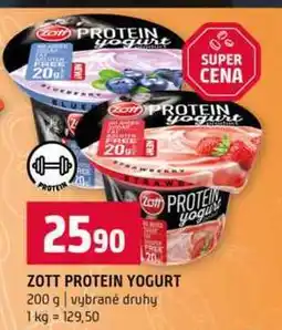 Terno ZOTT PROTEIN YOGURT 200 g vybrané druhy nabídka