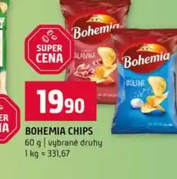 Terno BOHEMIA CHIPS 60 g vybrané druhy nabídka