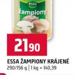 Terno ESSA ŽAMPIONY KRÁJENÉ 290/156 g nabídka