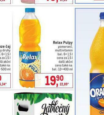 Makro Relax pulpy nabídka