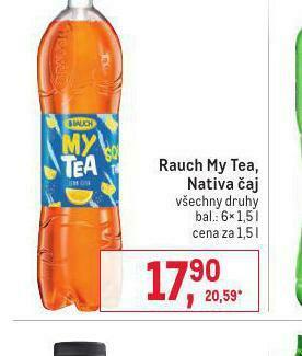 Makro Rauch my tea, nativa čaj nabídka