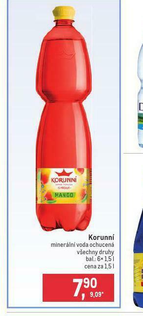 Makro Korunní ochucená nabídka