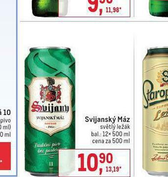 Makro Pivo svijanský máz nabídka