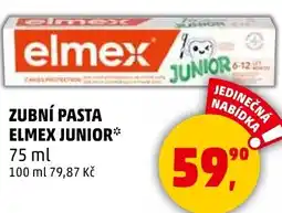 Penny Market Zubní pasta elmex junior nabídka