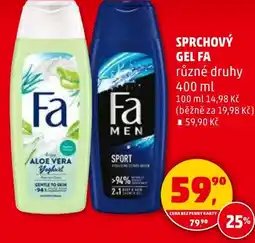 Penny Market Sprchový gel fa nabídka