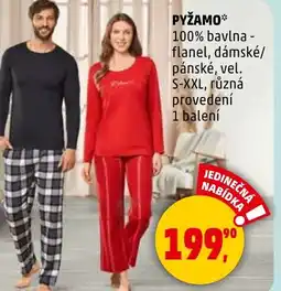 Penny Market Pyžamo nabídka