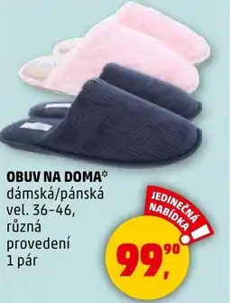 Penny Market Obuv na doma nabídka