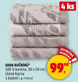 Penny Market Sada ručníků nabídka