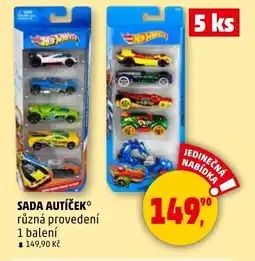 Penny Market Sada autíček nabídka