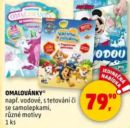 Penny Market Omalovánky nabídka