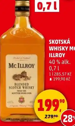Penny Market Skotská whisky mc illroy nabídka